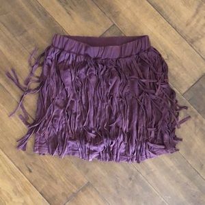 Fringe skirt